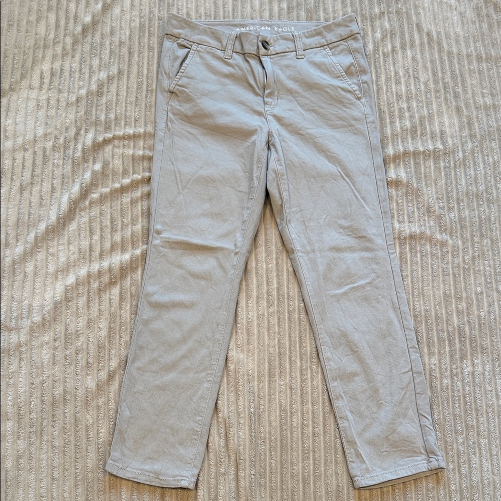 American Eagle Outfitters Beige Skinny Pants